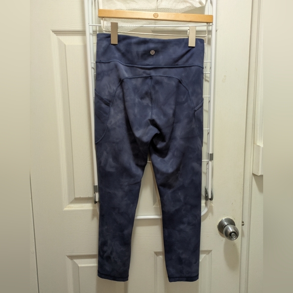 Lululemon Invigorate High-Rise Crop 23"Diamond Dye - Picture 2 of 7